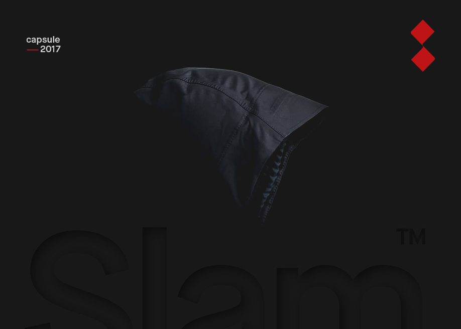 Slam - Lookbook Capsule F/W 17 award-winning website design screenshot 1