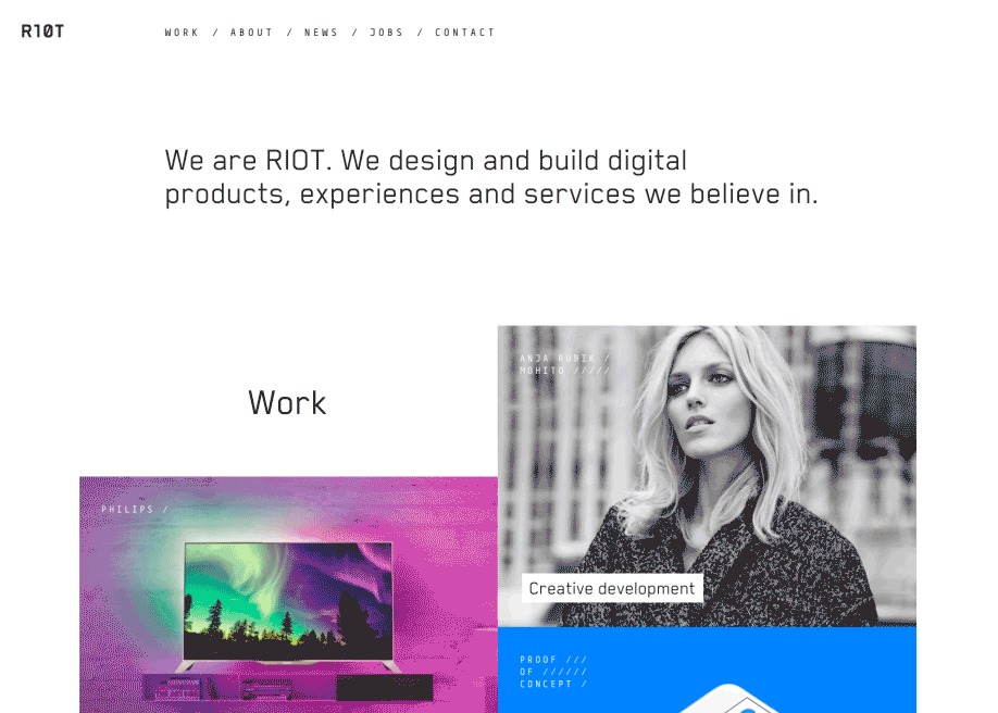 RIOT digital product agency
