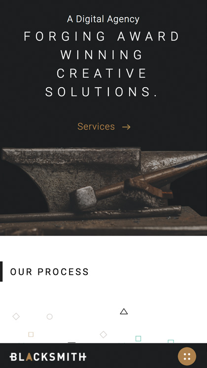 Blacksmith Agency Website