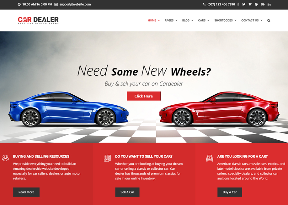 Car Dealer - Automotive Theme - Awwwards Nominee