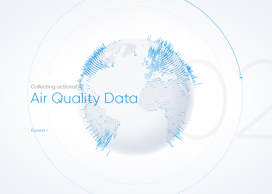 Clarity award-winning website design screenshot 1
