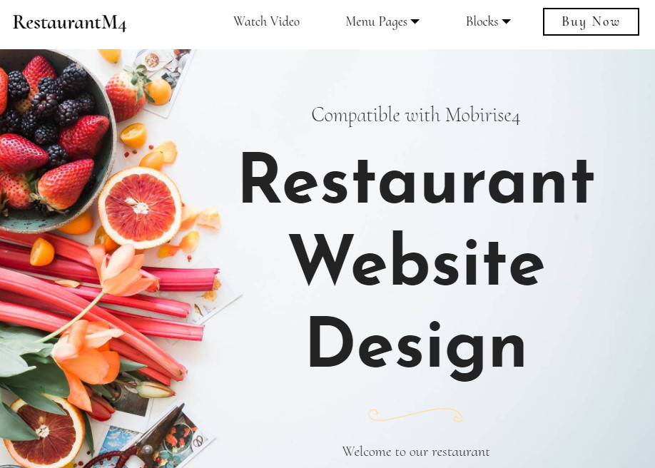 Restaurant Website Design - Awwwards Nominee