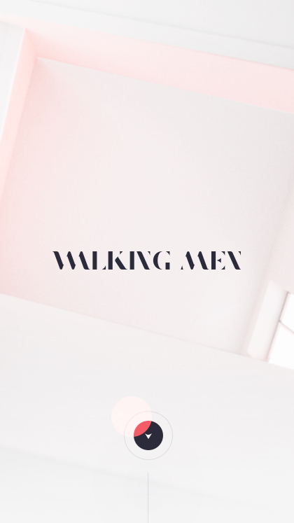 Walking Men agency website