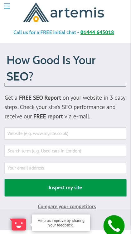 Artemis Mobile Report