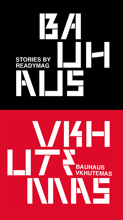 Bauhaus and Vkhutemas