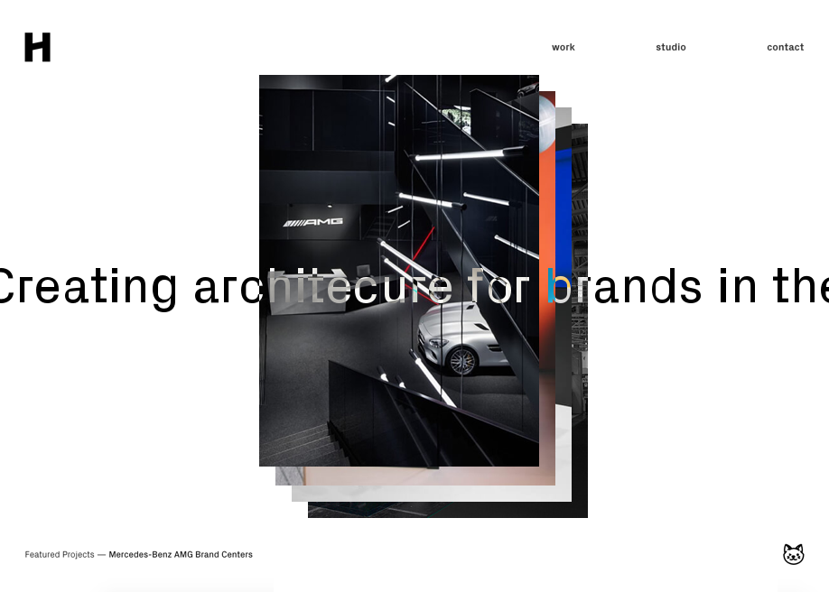 Heller Designstudio award-winning website design screenshot 1