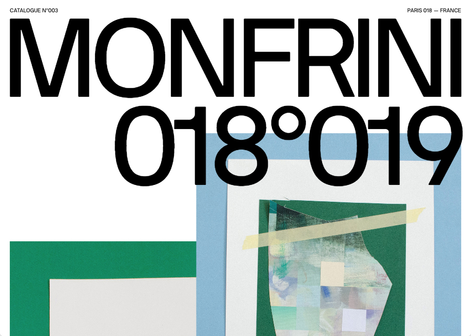 Florian Monfrini N°003 award-winning website design screenshot 1