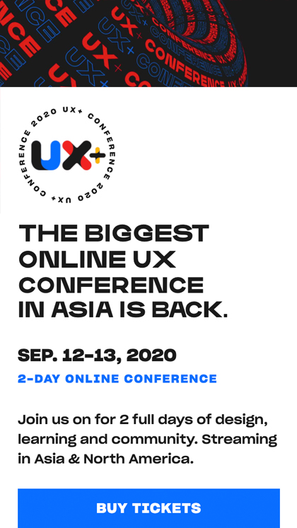 UX+ Conference 2020