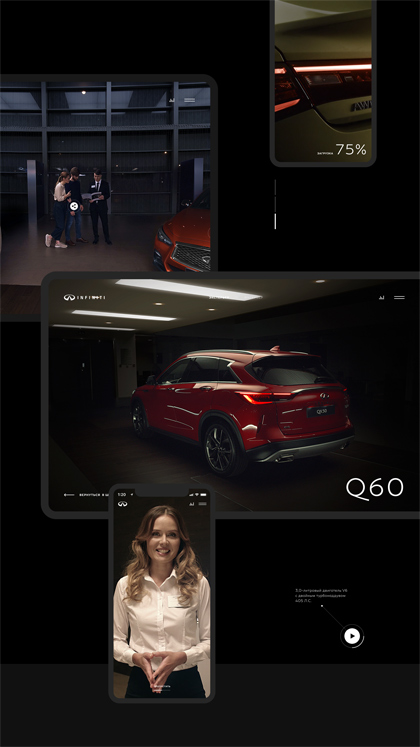 Infiniti Online Showroom - Mobile Report