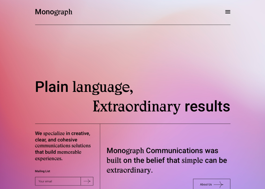 Monograph Communications
