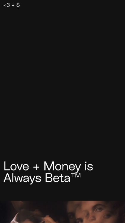 Love + Money