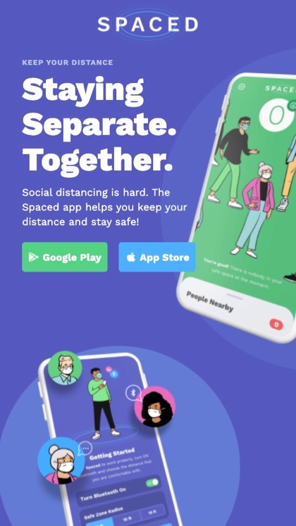 SPACED | Social Distancing App