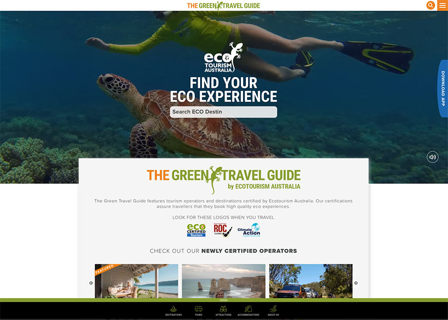 eco tourism australia green travel guide