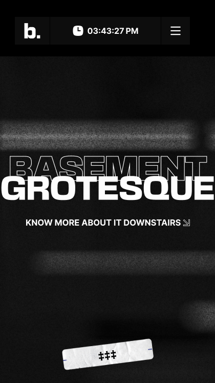 basement grotesque