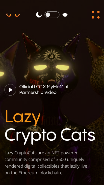 Lazy Crypto Cats