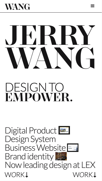 Jerry Wang | Design + More