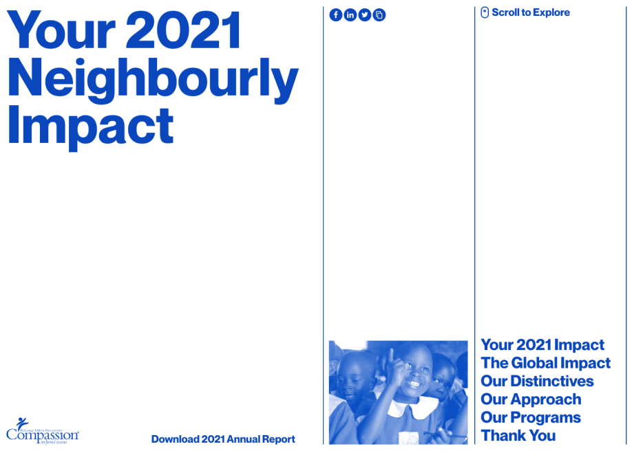 Your 2021 Neighbourly Impact