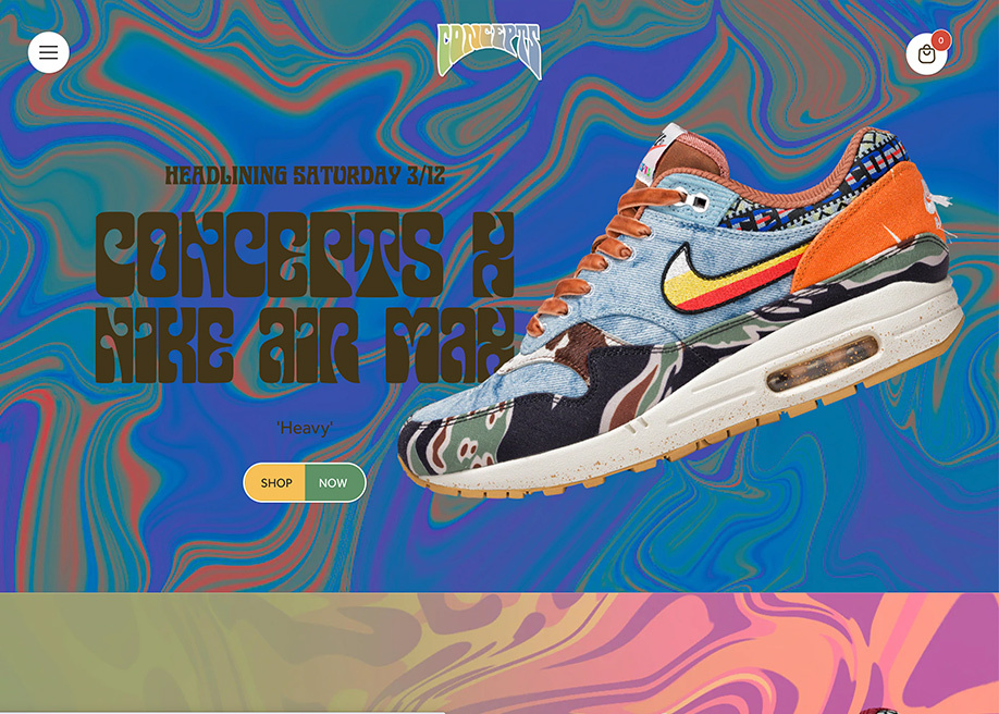 Concepts x Nike Air Max 1 - Awwwards Nominee