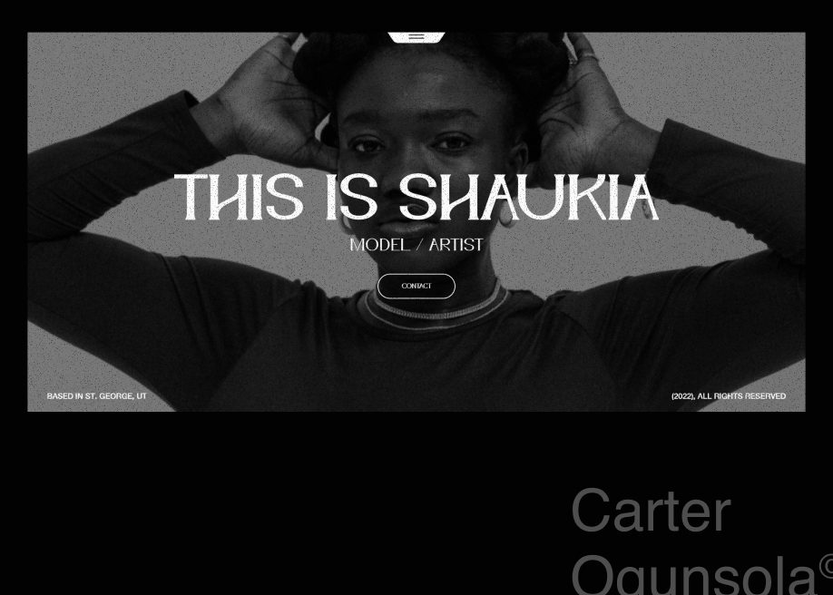 This is Shaukia - Awwwards Honorable Mention
