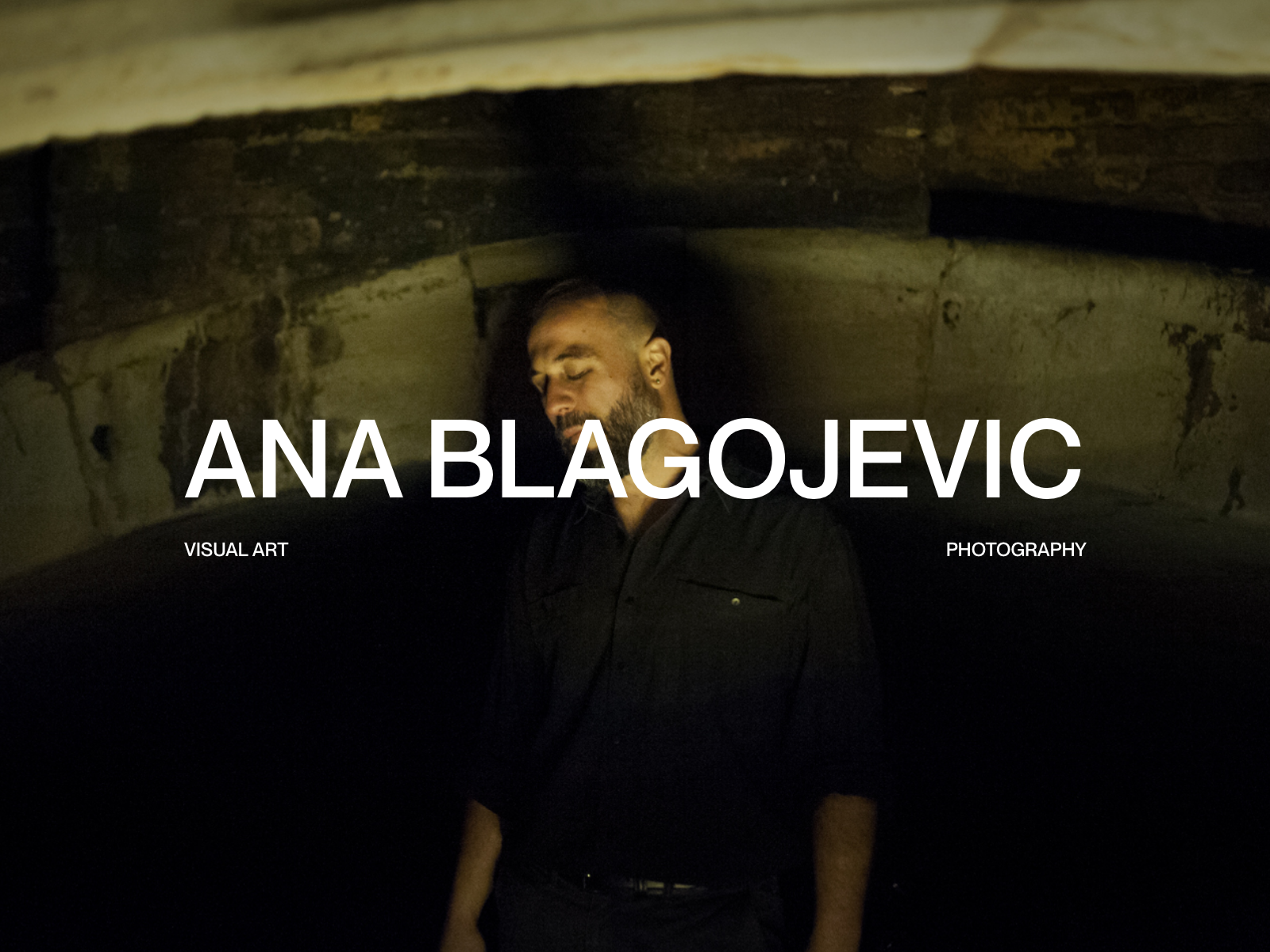 Ana Blagojevic award-winning website design screenshot 1
