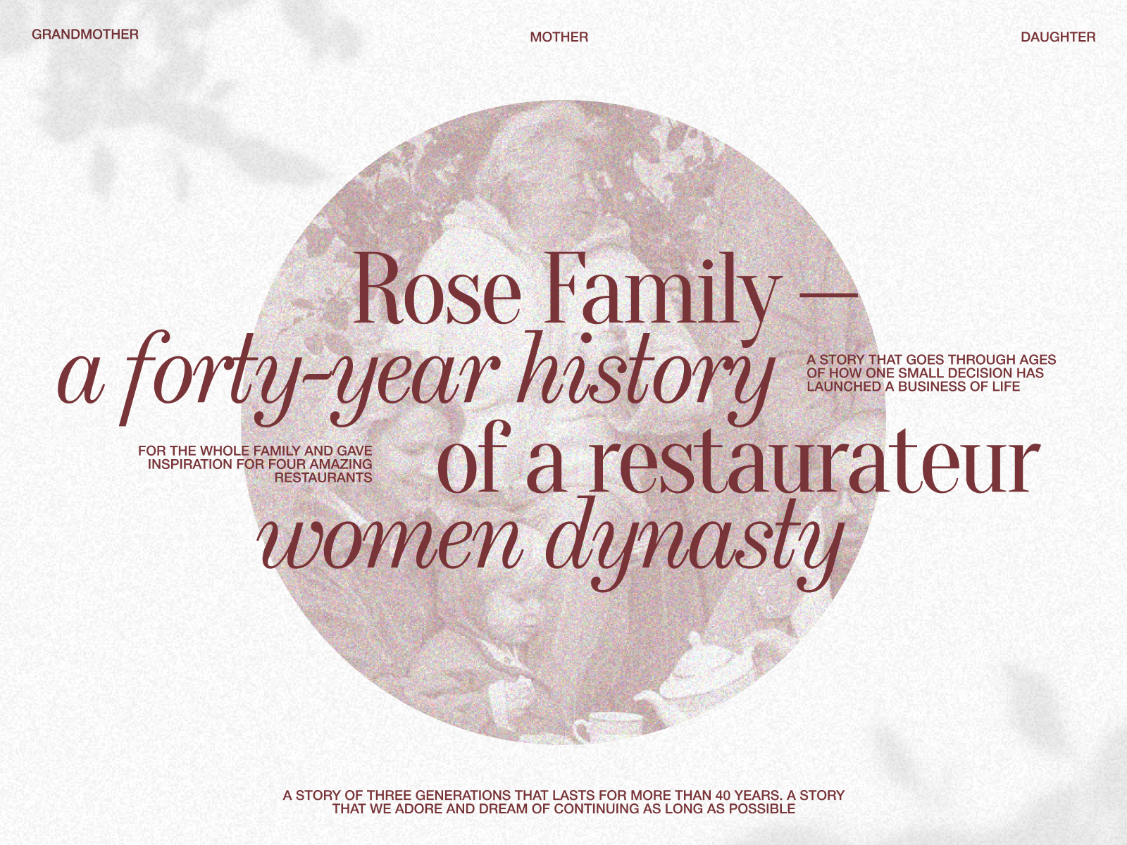 Rose Family