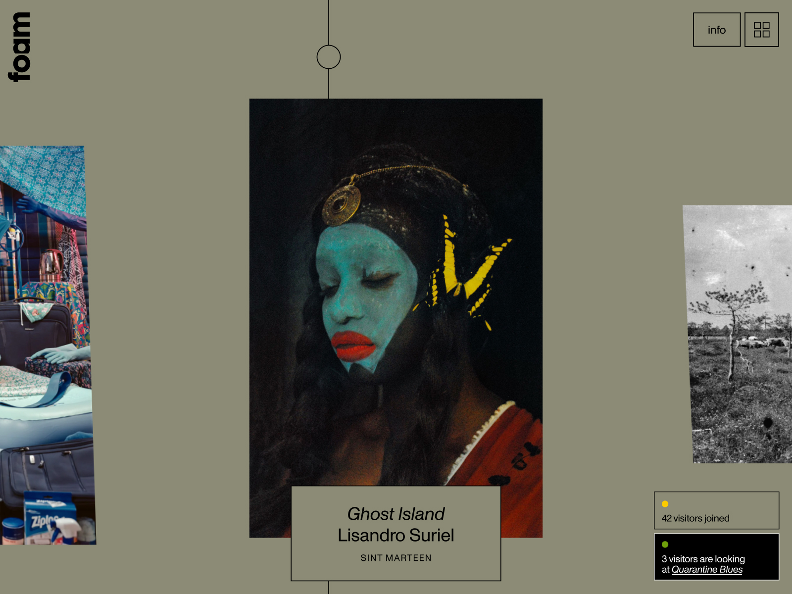 Foam Talent 2021 award-winning website design screenshot 1