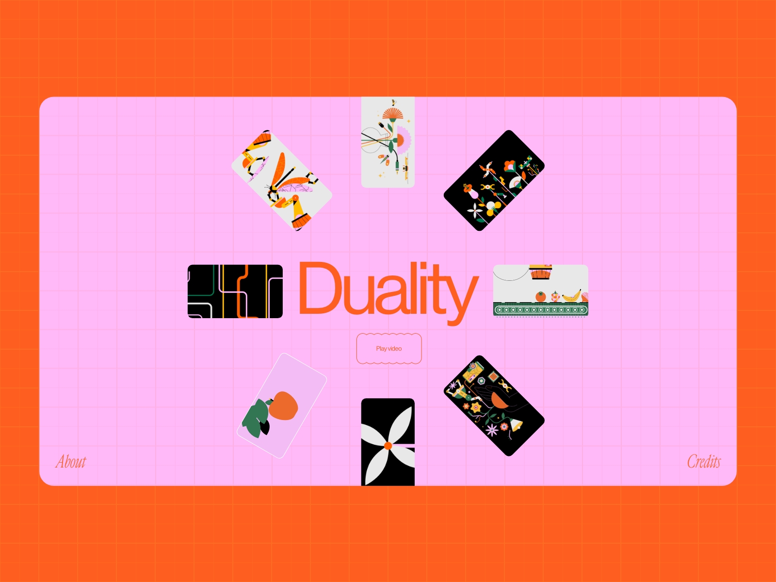 Duality award-winning website design screenshot 1