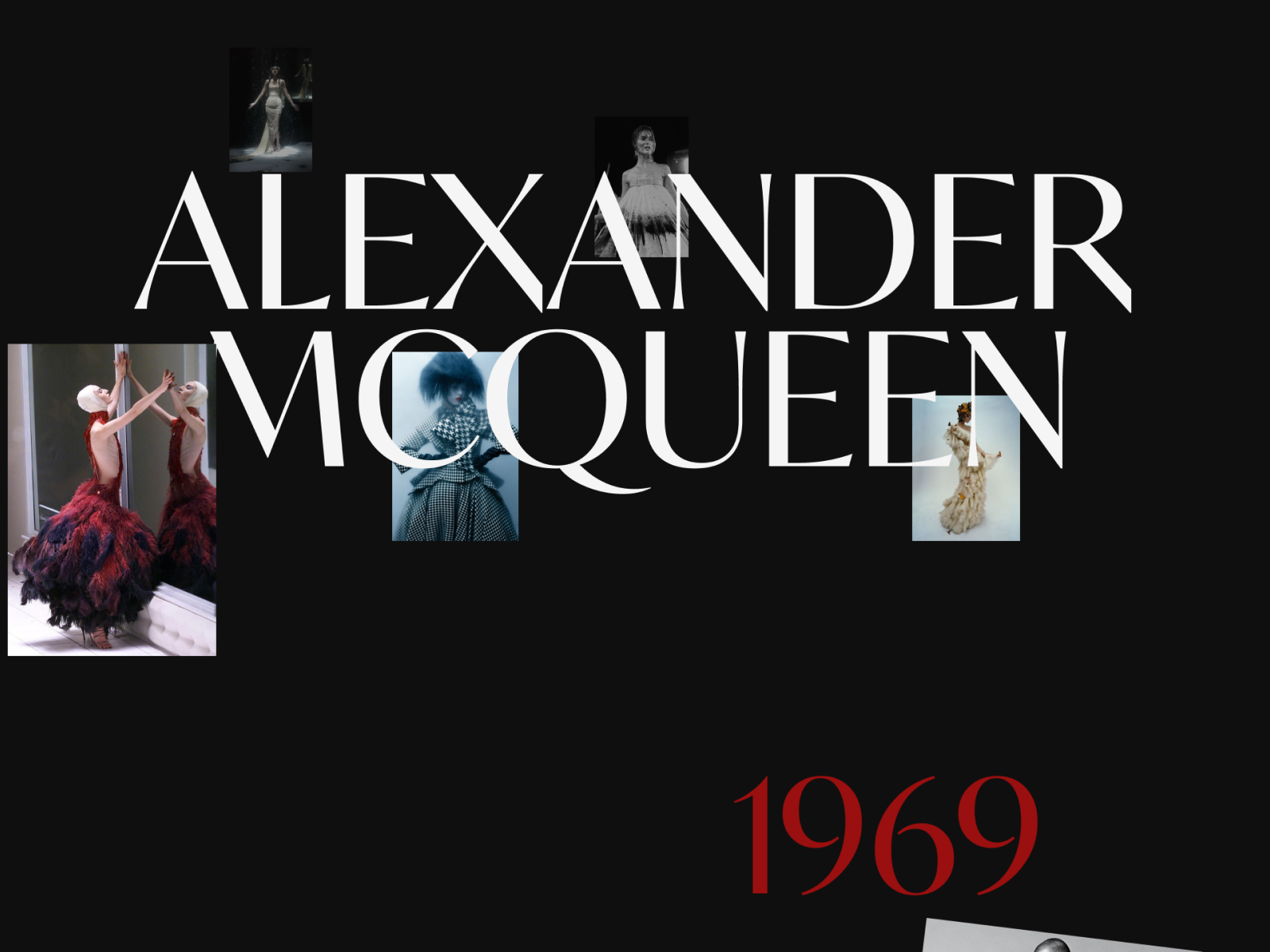 Alexander McQueen Awwwards Honorable Mention