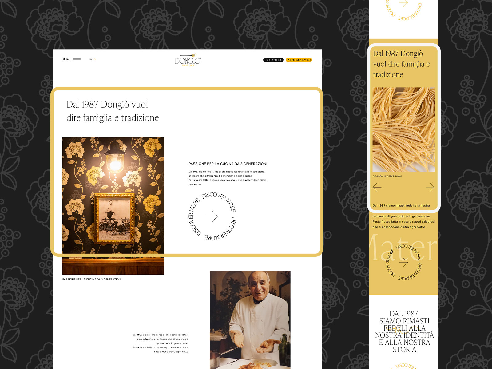 Dongi Awwwards Honorable Mention