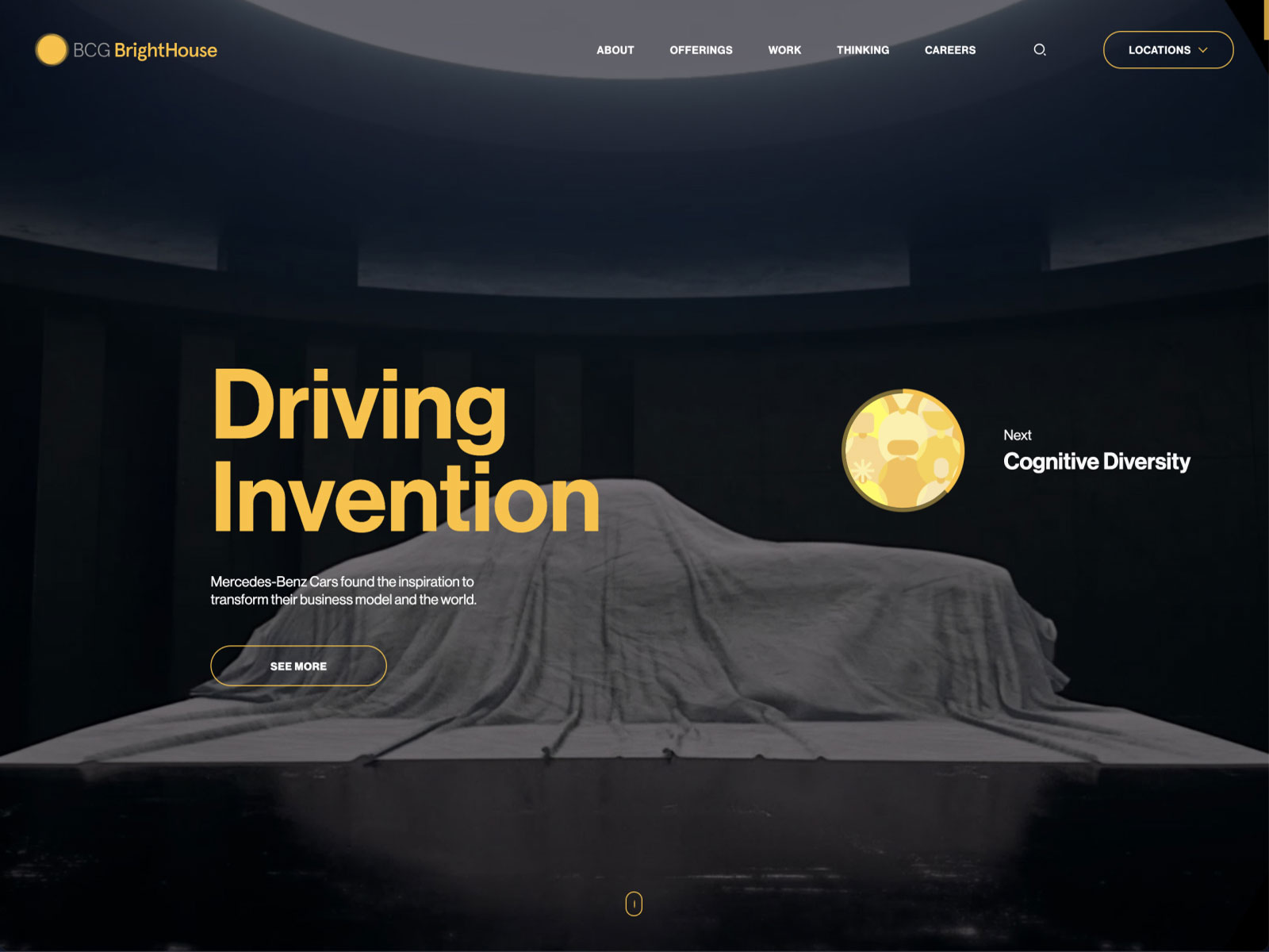 BCG BrightHouse Awwwards Honorable Mention