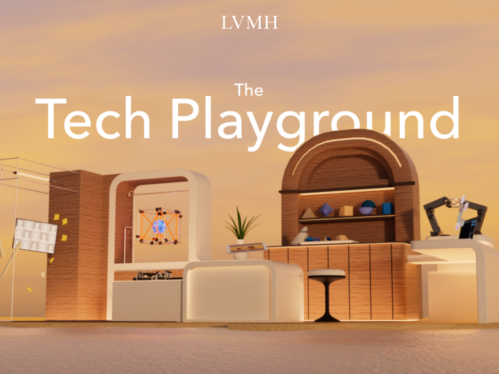 The Tech Playground LVMH - Awwwards Honorable Mention