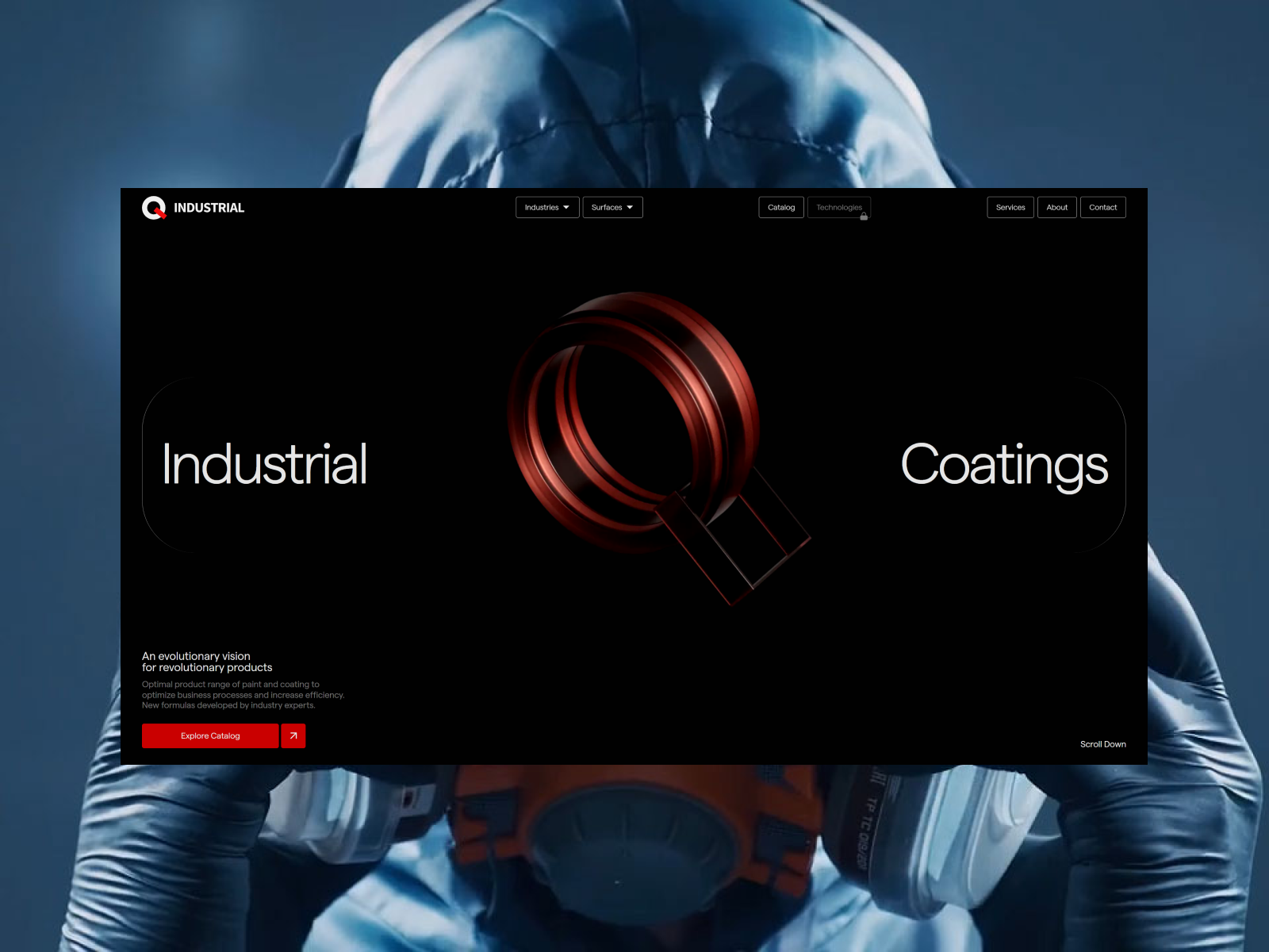 Q Industrial - Awwwards SOTD