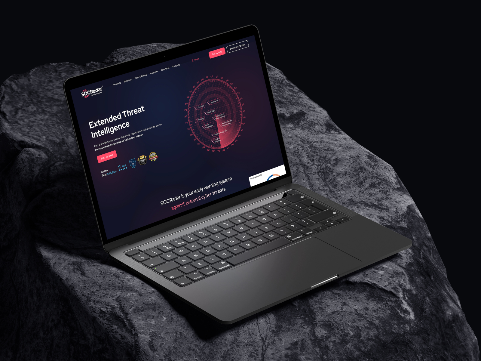 Socradar Cyber Security Awwwards Nominee