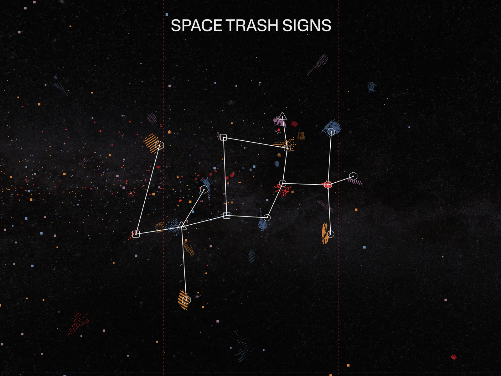 Space Trash Signs