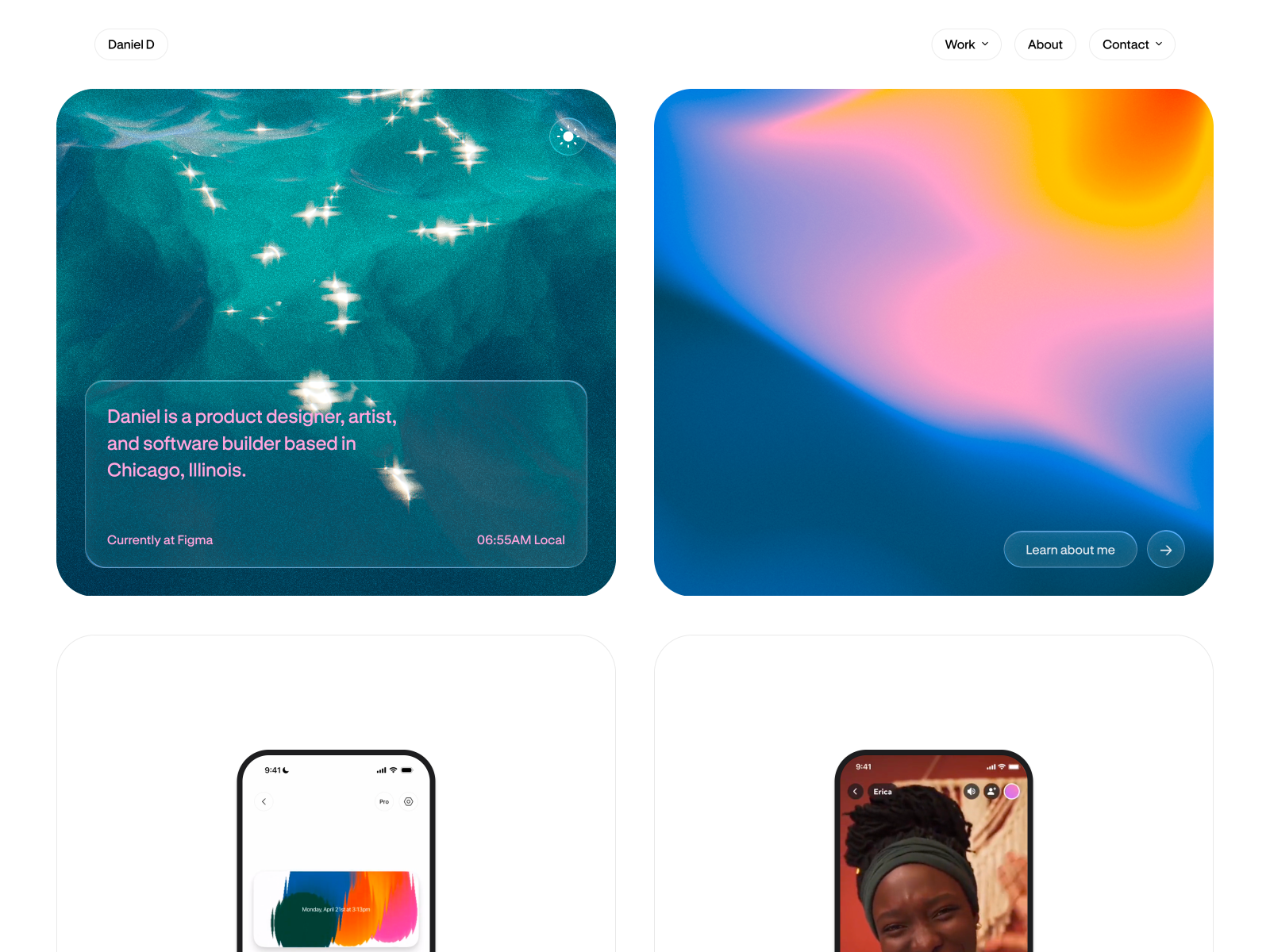 Portfolio of Daniel Destefanis