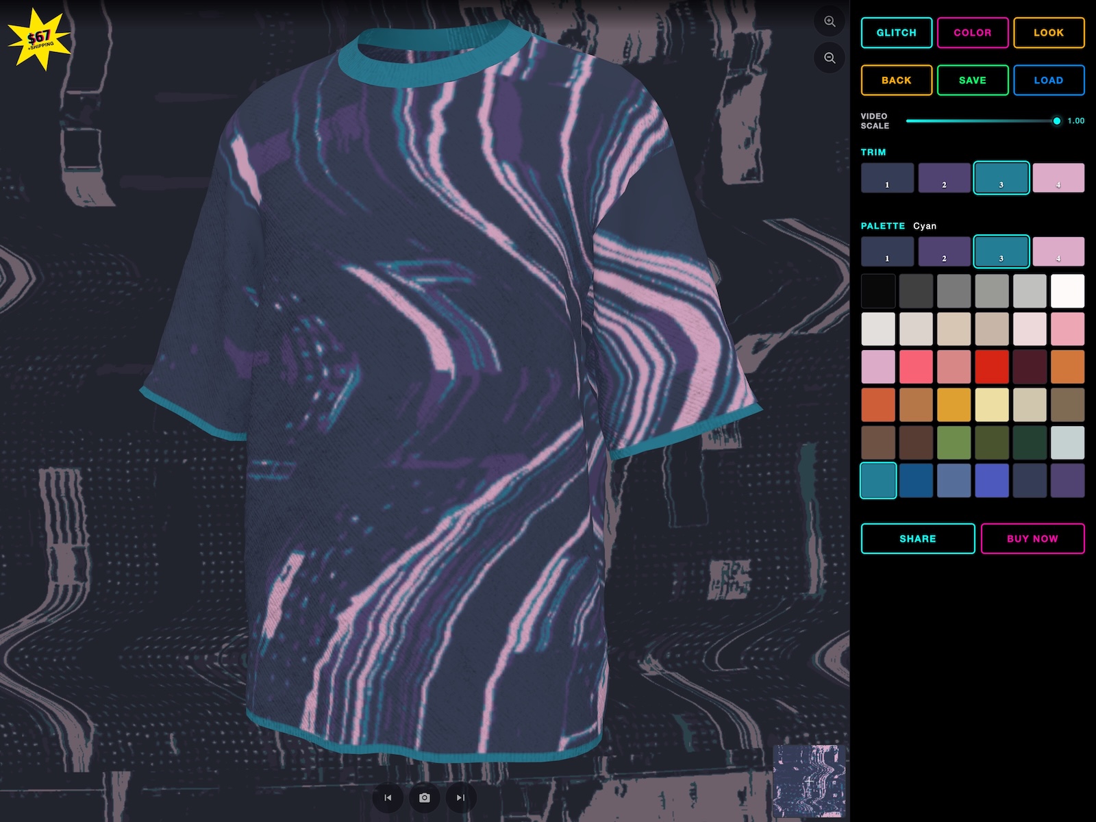 GLITCHWEAR Custom Studio