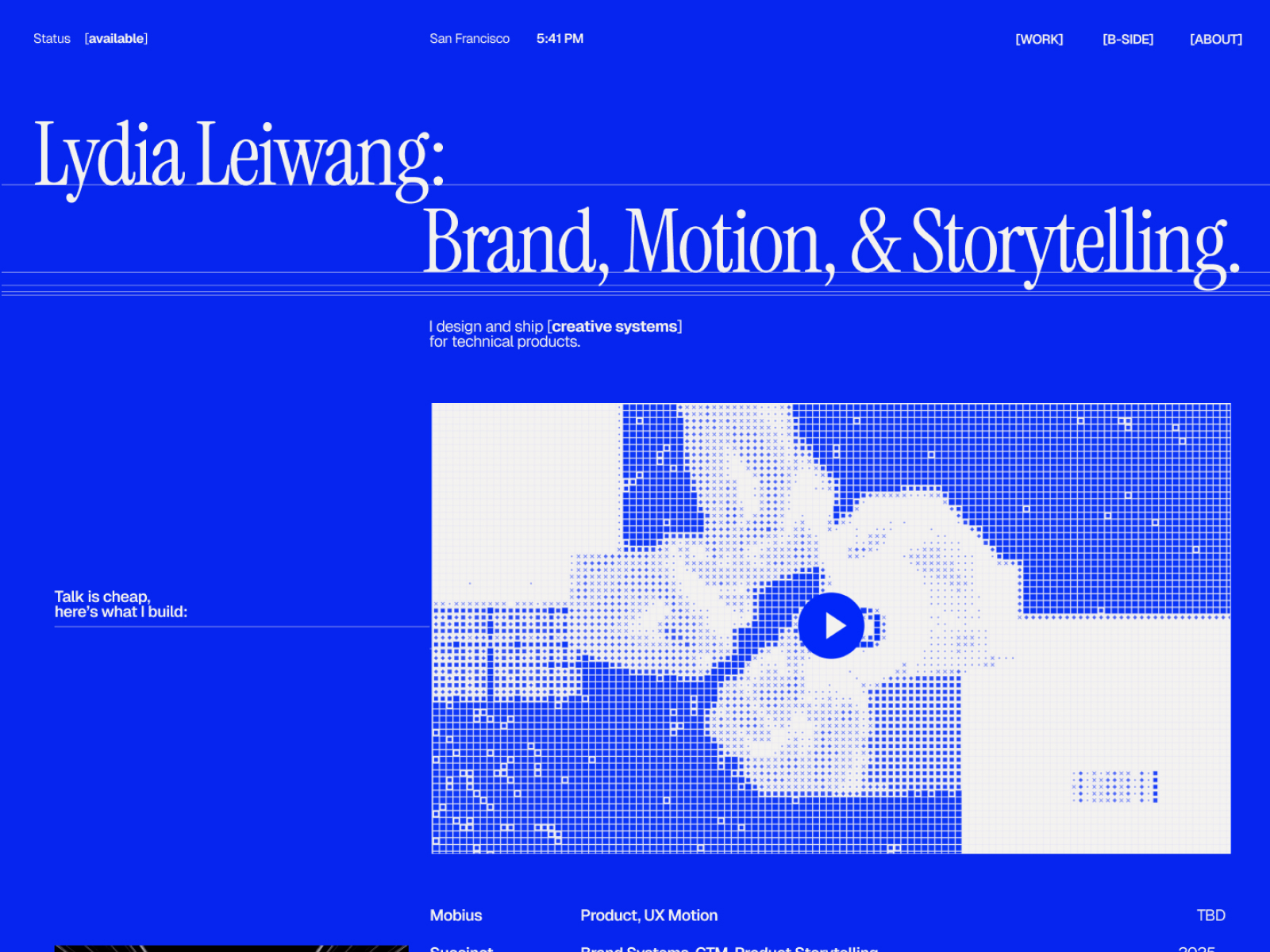 Lydia Leiwang's Portfolio