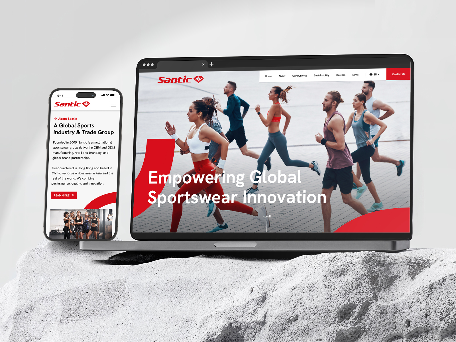 Santic Global Web & GEO Growth