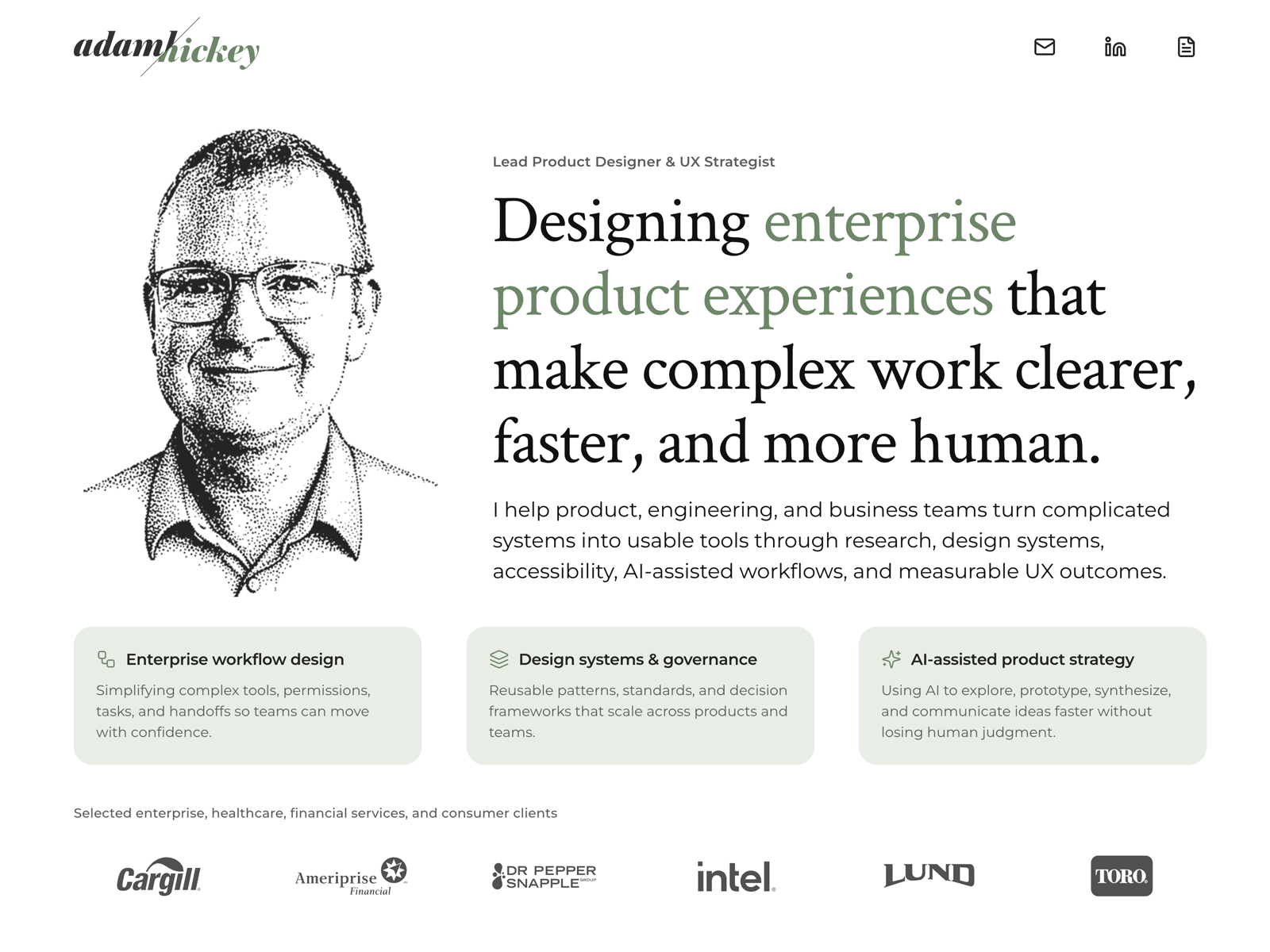 Adam Hickey: Product Design