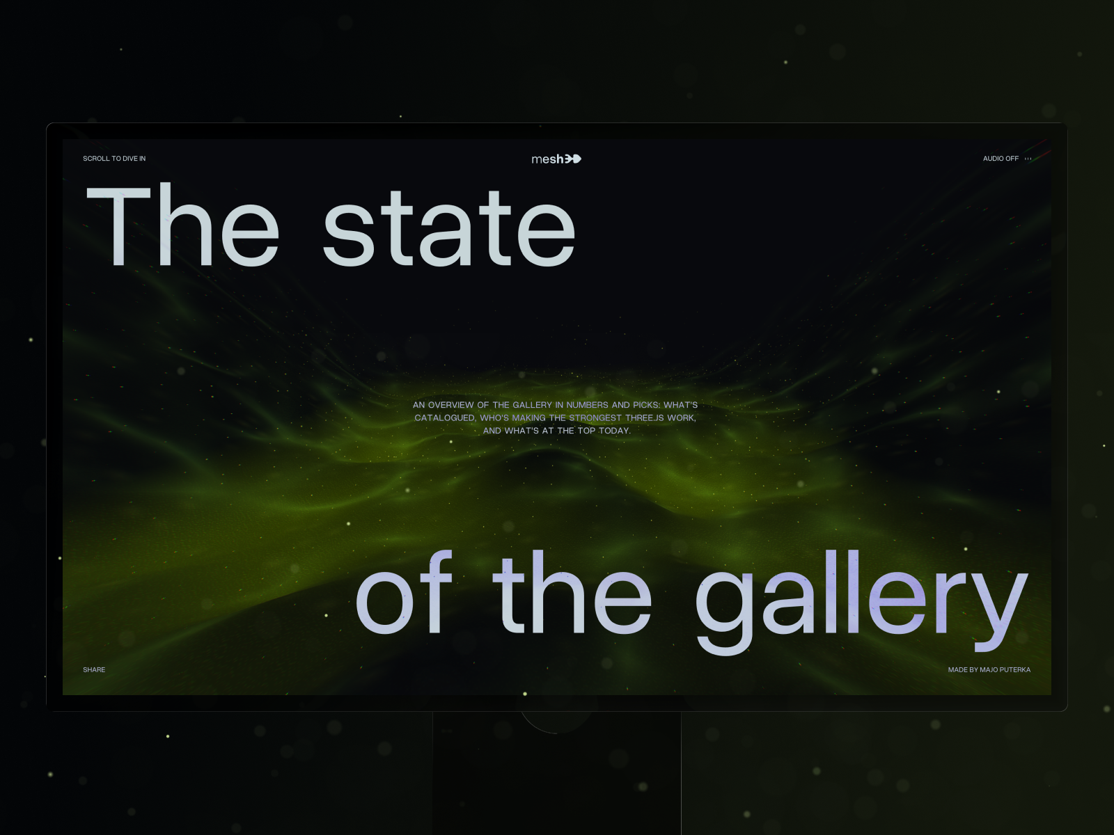 The state of the gallery