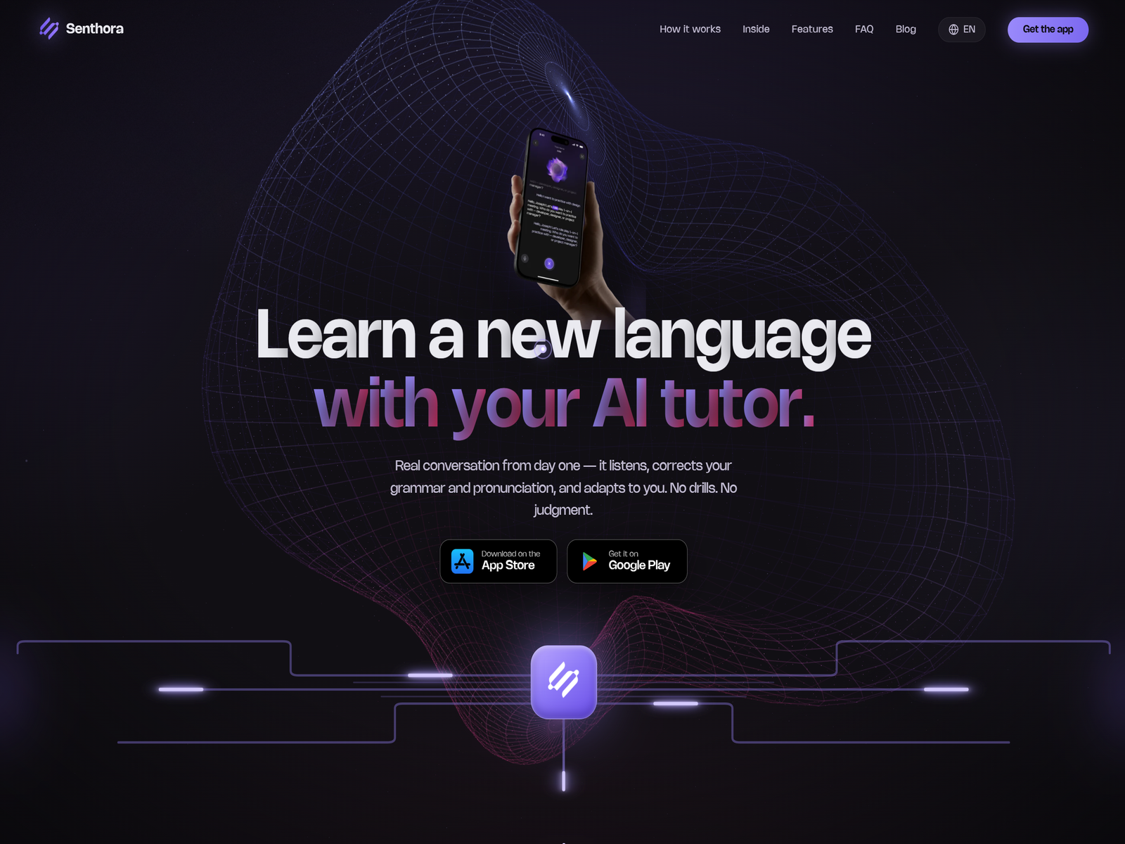 Senthora — AI Language Tutor