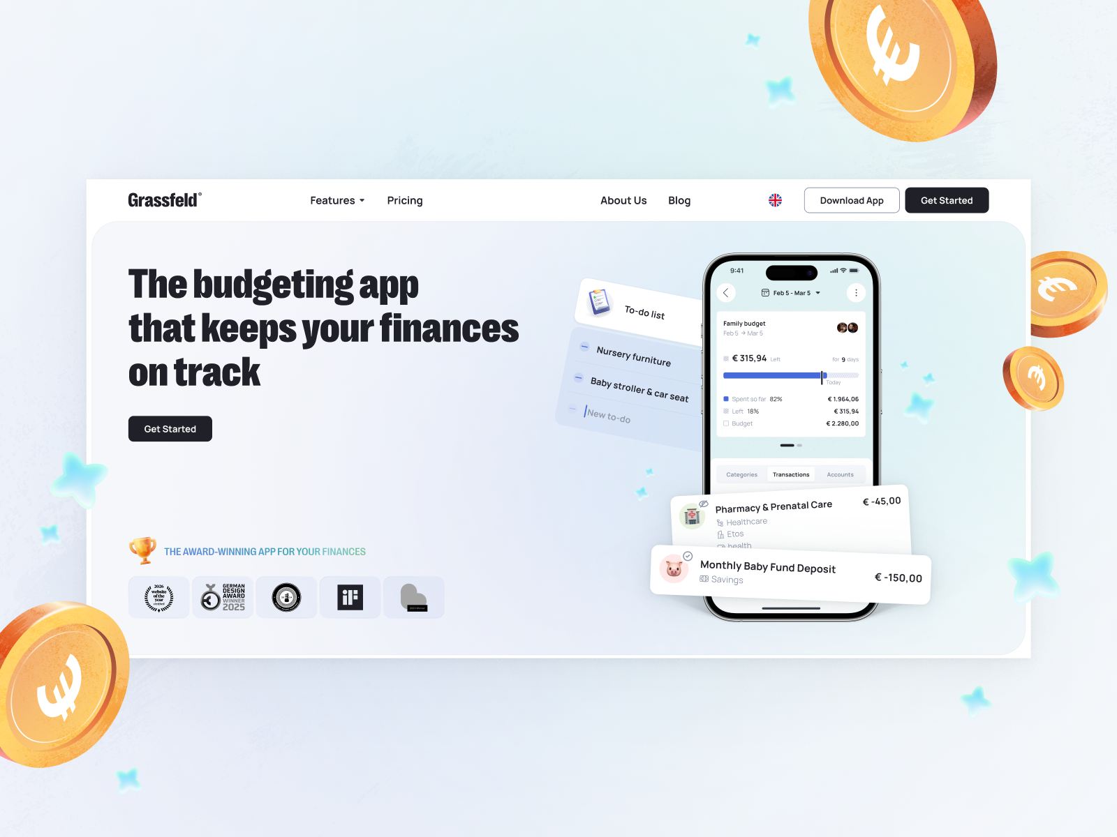 Grassfeld - AI-Budgeting App
