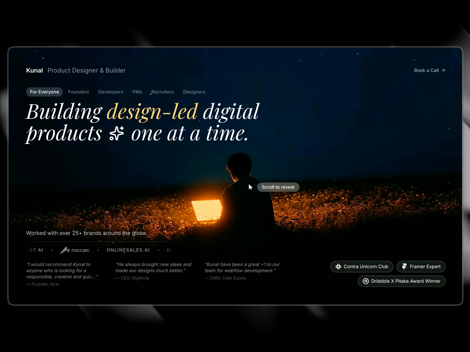 Kunal Rajelli - Portfolio