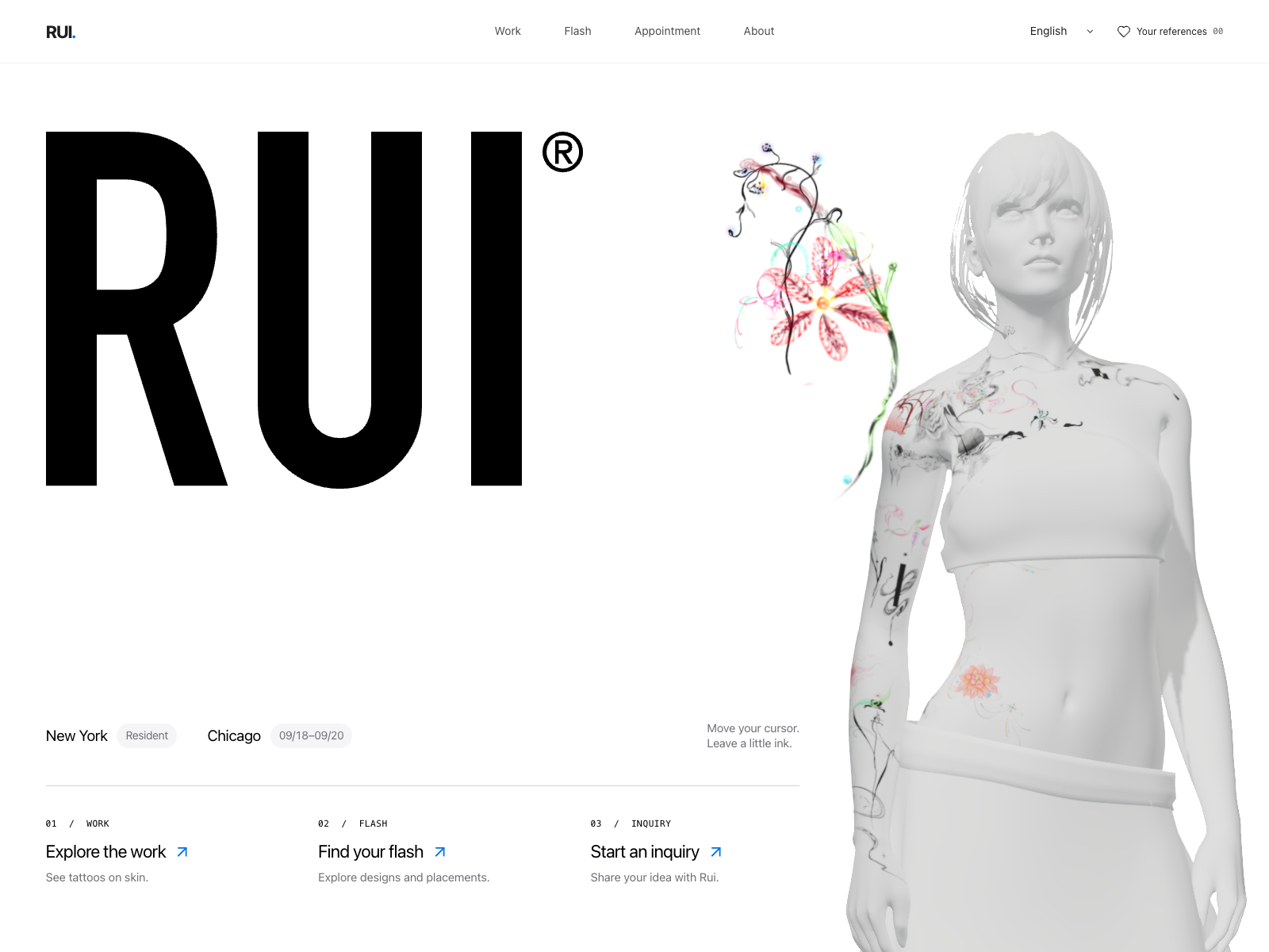 Rui · Tattoo Artist