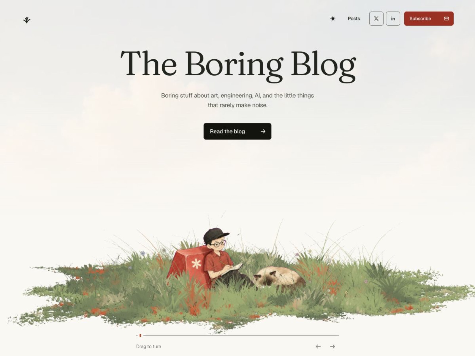 The boring blog