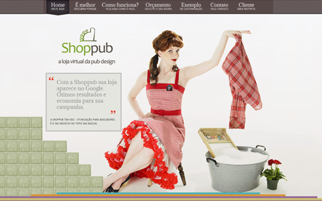 Shoppub award-winning website design screenshot 1