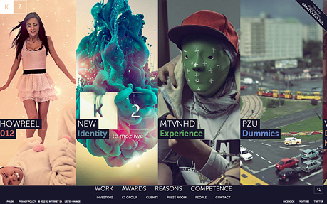 K2 digital agency website