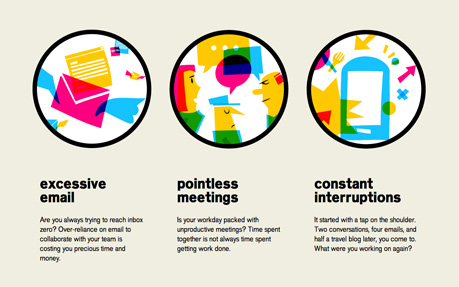 You Waste A lot Of Time At Work award-winning website design screenshot 1