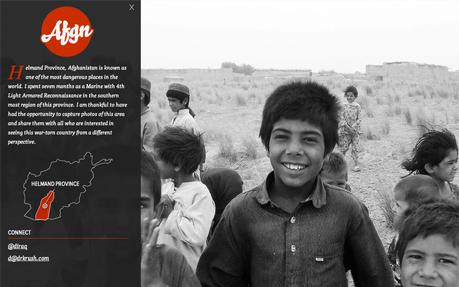 afgn award-winning website design screenshot 1