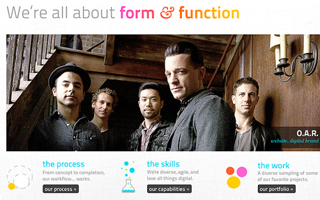 Bionic Hippo award-winning website design screenshot 1